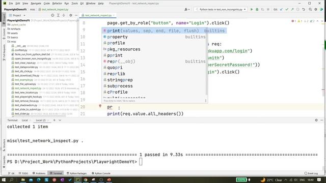 #102 Inspect Network traffic log using Playwright and Python | Chrome Dev Tools смотреть онлайн