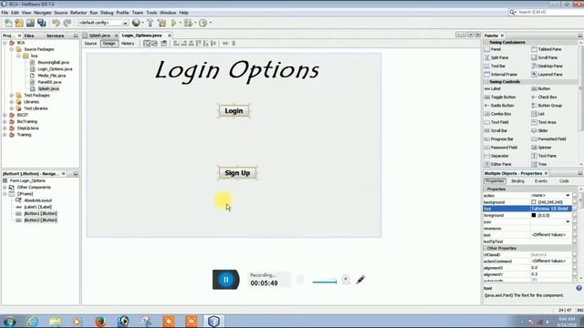 BCA 5th/Bsc It 5th | How to SetUp Java Project Login and SignUp | Er.Vishal Khanna | 2020 смотреть онлайн