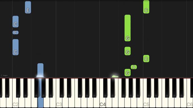 My Girl - The Temptations | EASY Piano Tutorial смотреть онлайн