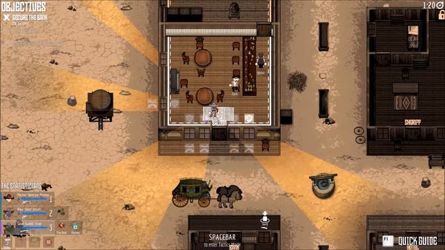 WESTSLINGERS - Tutorial 1 - Movement & Scouting смотреть онлайн