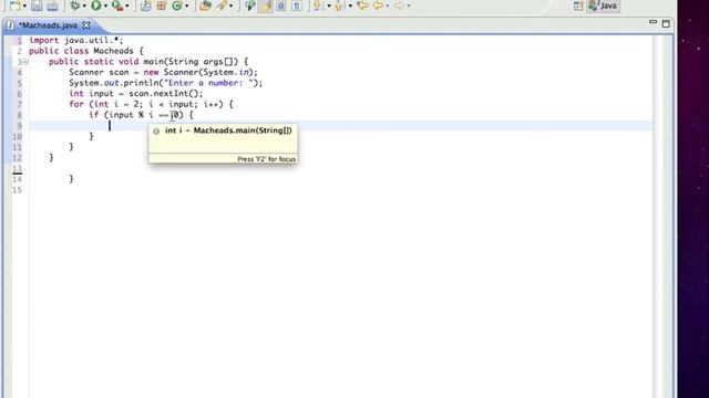 Java Lesson 7 | Making Prime Number Program смотреть онлайн