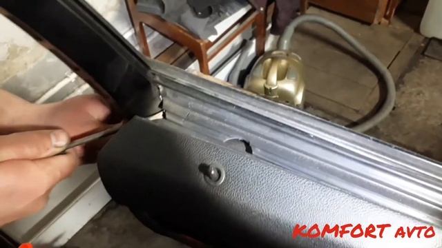 Тонирование передних стекол дверей без снятия обшивки на Mercedes w204 смотреть онлайн