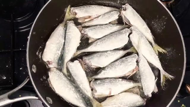 Жареная черноморская ставрида смотреть онлайн