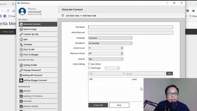 ? AUTO POSTING KE UNLIMITED WEBSITE / BLOGSPOT / WORDPRESS BISA DITINGGAL TIDUR - NEXTSUMO 2.1 смотреть онлайн