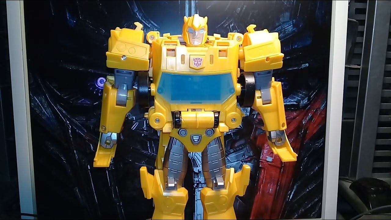 Review! 2021 Transformers Bumblebee Cyberverse Adventures Dinobots Unite Roll N’ Change by Hasbro! смотреть онлайн