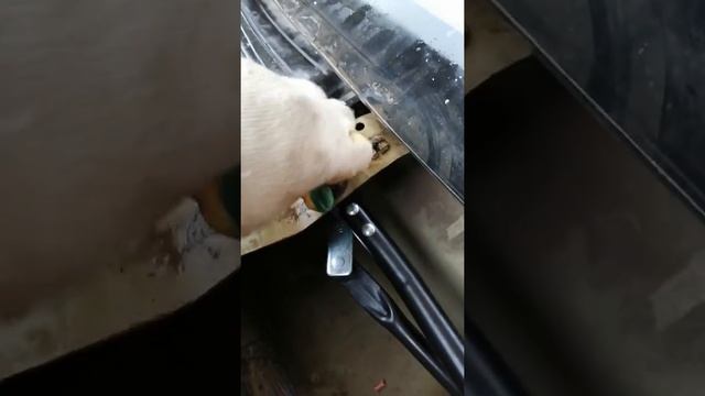 Замена трапеции дворников Нексия(сборка)