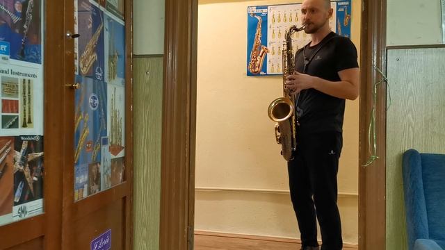 Тестирую свою работу, серебряный мундштук PSV-SAX смотреть онлайн