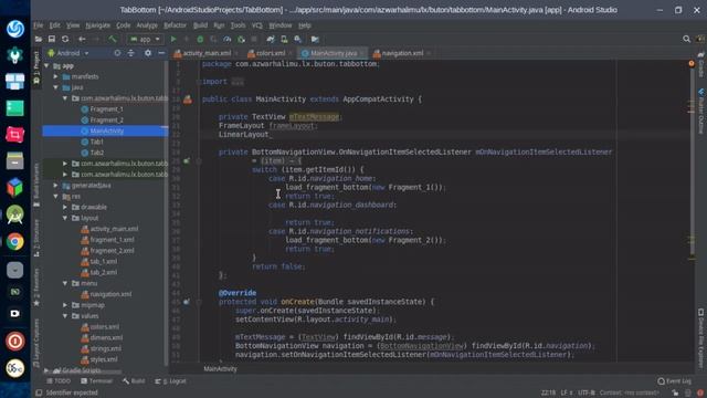 Membuat Bottom Navigation dan Tab Layout Menggunakan Fragment смотреть онлайн