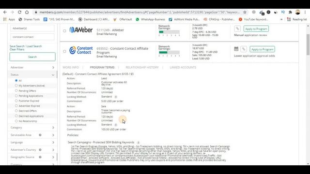 Earn $5/Signup | Constant Contact Affiliate Programs |Pay Per Lead Affiliate Programs(CPA Marketing смотреть онлайн