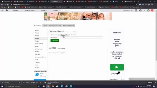 How to Create a Decal in Roblox | 2020 Roblox Tutorial смотреть онлайн