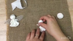 Ангел. Кукла-мотанка.Мастер-класс Елены Поповой