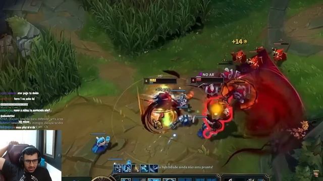 ABSOLUT REAGINDO AO BRONZIOCRE: "Como os STREAMERS realmente jogam League of Legends" смотреть онлайн