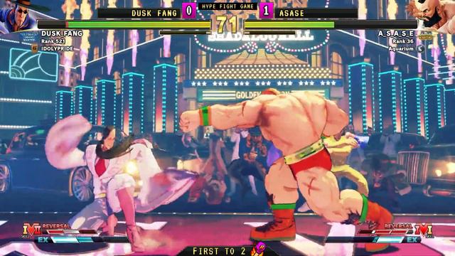 SFV 🥊 Dusk Fang (FANG) VS Asase (ZANGIEF) 🥊 スト5 🥊 SF5 🥊 Street Fighter 5 смотреть онлайн