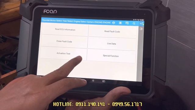 FCAR F7S-D ĐỌC LỖI HỘP DELPHI DÒNG XE HYUNDAI D6CD 2012 | OBD VIỆT NAM смотреть онлайн