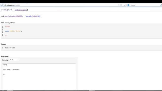 How to use Codepad IDE Online to Execute Code смотреть онлайн