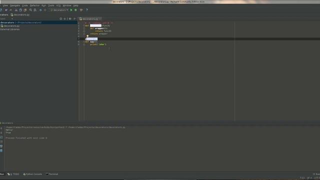 Декораторы в python смотреть онлайн