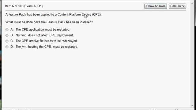 C2070-981 IBM FileNet Content Manager V5.2, Specialist смотреть онлайн
