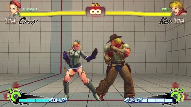 Ultra Street Fighter 4 Cammy Combo Video смотреть онлайн