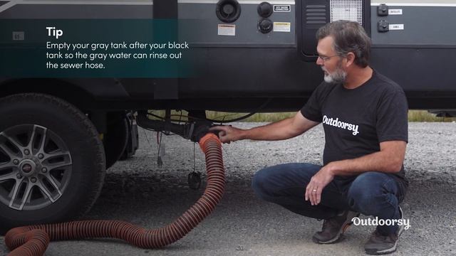 RV Basics 101: How to Dump RV Black and Gray Tanks смотреть онлайн