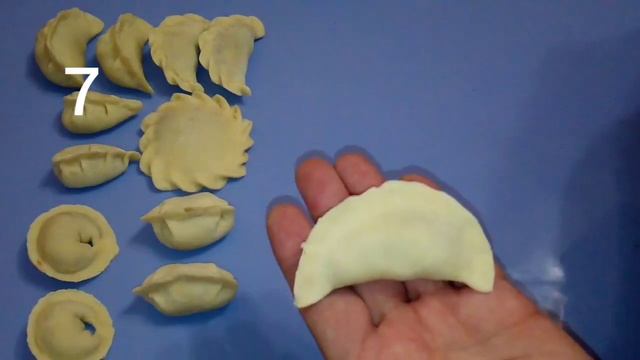 Несколько простых красивых способов лепки пельменей, смотреть онлайн