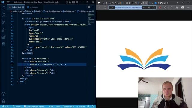 Product Landing Page | FreeCodeCamp смотреть онлайн