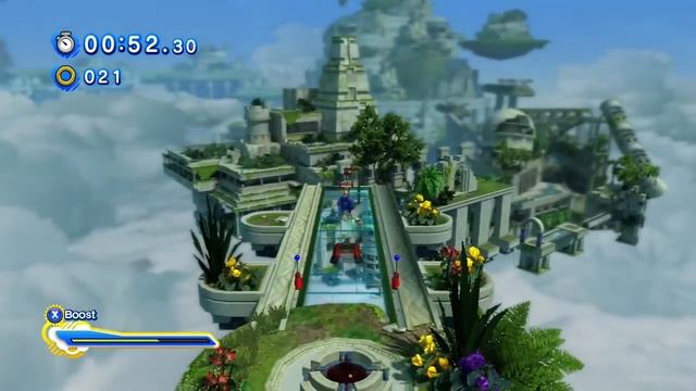 Sonic Generations Sky Sanctuary Act 2 Speedrun 1:23.97 (Superspeed, No skills) смотреть онлайн