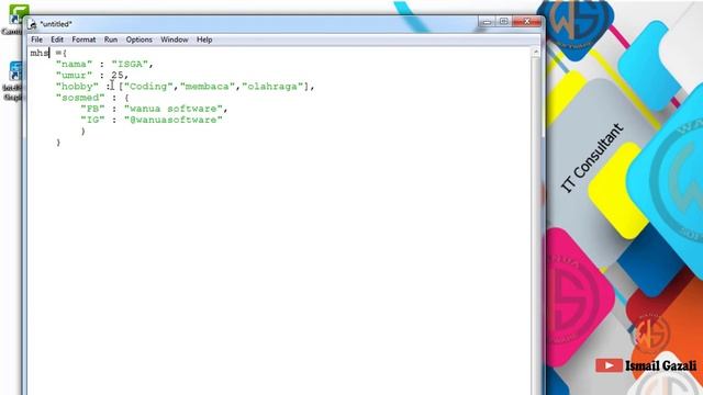Keyword GET & FOR Data Dictionary Python #BelajarPython #Part10 смотреть онлайн
