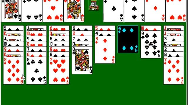 Игра. Пасьянс Солитер. РАСКЛАД #10 смотреть онлайн