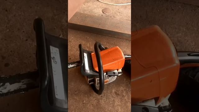 Как завести бензопилу STIHL #Shorts смотреть онлайн
