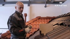 КРИАСТАК: Монтаж узла примыкания кровли к трубе