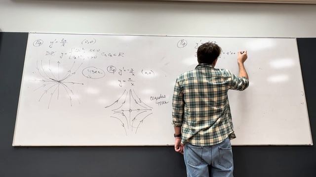 3.10.2023 Лекция 8. Теорема единственности. Особые точки и решения. Понятия о ДУ высших порядков смотреть онлайн
