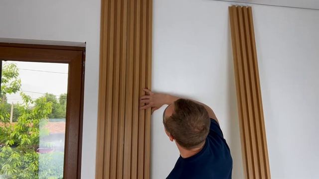 Настенные 3D панели "Modello" рейки смотреть онлайн