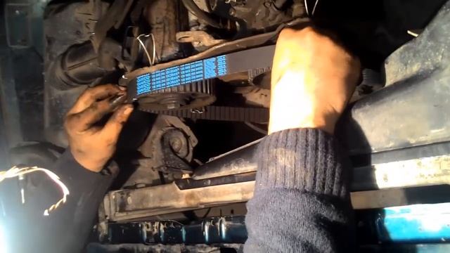 Как Заменить Ремень Грм за 15 минут. vw passat b2 смотреть онлайн