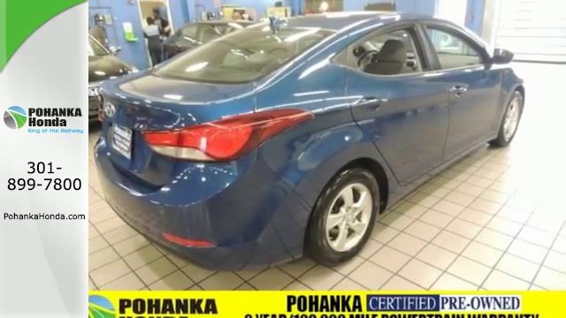 Used 2014 Hyundai Elantra Washington DC Honda Dealer, MD #H6185DR - SOLD смотреть онлайн