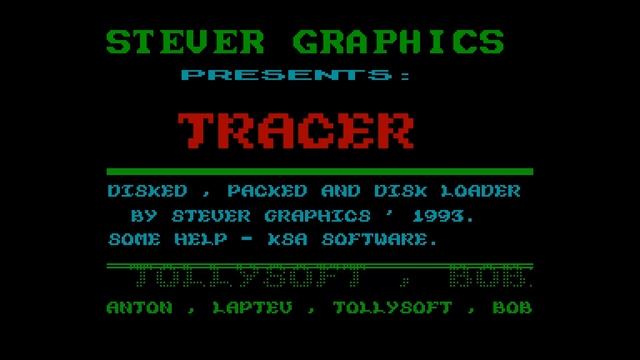 Tracer Crack Intro - Stever Graphics [#zx spectrum] смотреть онлайн