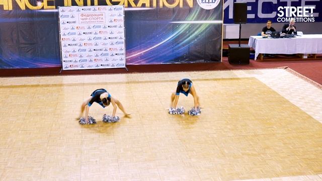 Dance Integration 2019 «Street Competitions» - 020 - Галай Дарья, Беляева Ксения - КриSтаЛ, г.Ухта смотреть онлайн