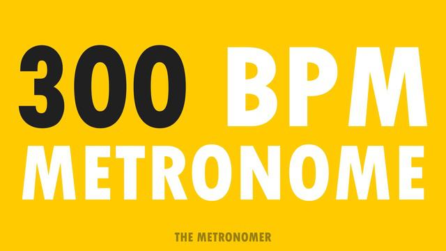 300 BPM Metronome | 15 Minute Metronome Practice смотреть онлайн