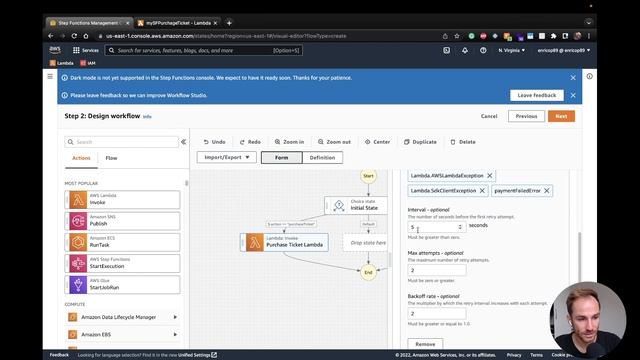 AWS Step Functions With Lambda and DynamoDB - Tutorial смотреть онлайн