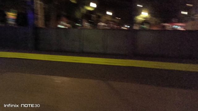 Автодром. Парк Мира. Сейчас поеду на машинке. Съёмка в вечернее время... смотреть онлайн