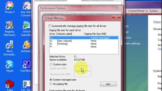 Computer Help - Increase your page file size and virtual memory смотреть онлайн