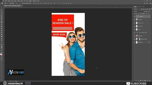 Sale Instagram Post design in Photoshop | Photoshop Tutorial 2024 Social Media Ads Design смотреть онлайн