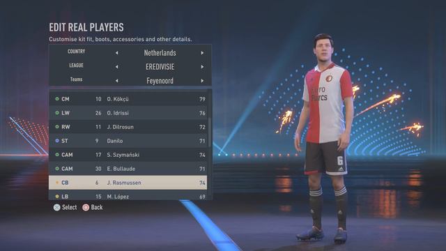 FIFA 23 on PS5 - FEYENOORD ROTTERDAM PLAYER FACES and RATINGS - 4K60FPS GAMEPLAY смотреть онлайн