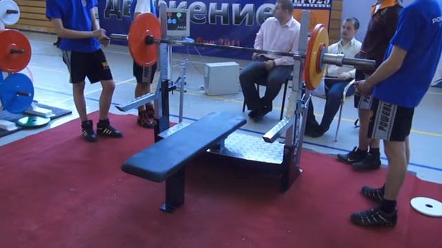 1.5. Жим Юниоры 52,5-82,5 смотреть онлайн