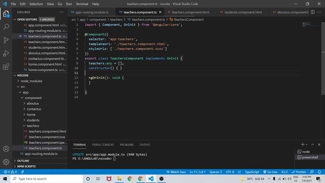 Child Routes In Angular | Angular Child Routes | Angular Tutorial | NSCODE смотреть онлайн