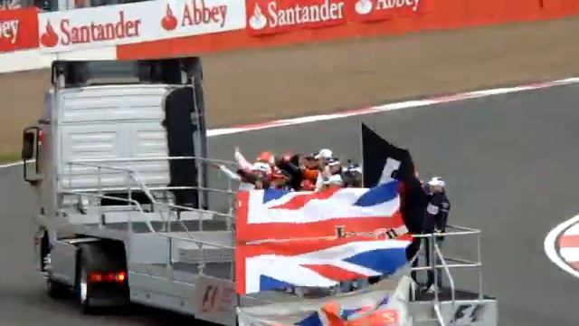 Drivers Parade British Grand Prix 2009 смотреть онлайн