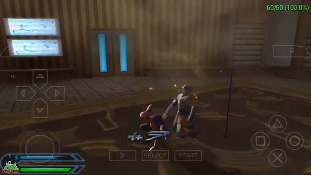 Spider-Man 3 PSP Play on Android PPSSPP Emulator Gameplay смотреть онлайн