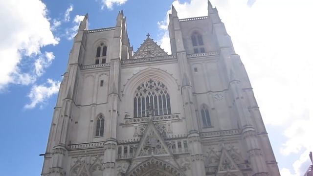 Нант. Nantes. Франция. Экскурсия по городу смотреть онлайн