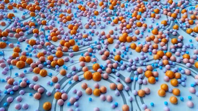 Particle Simulation with "conservation of momentum" with geometry nodes in Blender 3.6 смотреть онлайн