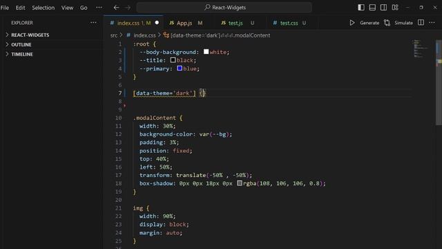 How To Make Dark Theme Toggle Button In React JS Tutorial(Easy Method) смотреть онлайн
