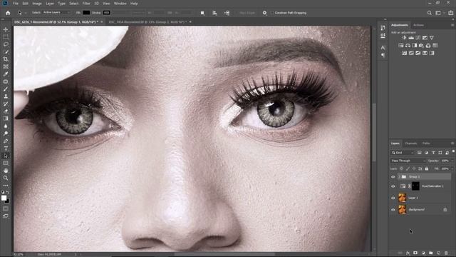 How to Create Photoshop Eyes And Teeth Whitening Action | How To Create Photoshop Action смотреть онлайн